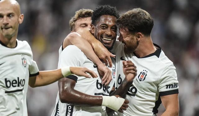 Beşiktaş'tan Avrupa'da 3-0'lık avantaj