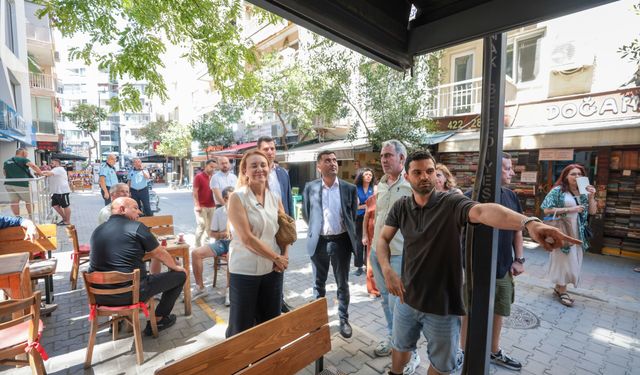 Konak'taki sokaklar bölgeye örnek olacak
