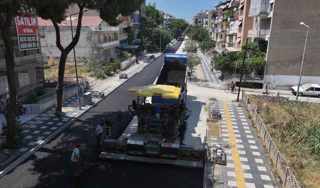 Manisa Büyükşehir Belediyesi Salihli’de 4 Caddeyi Yeniliyor