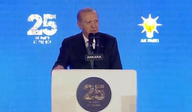 AKP 25. yaşını Ankara'da kutladı