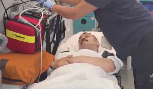 İYİ Partili Selçuk Türkoğlu hastaneye kaldırıldı