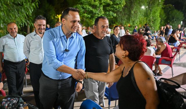 Başkan Eşki'den Çamdibi çıkarması