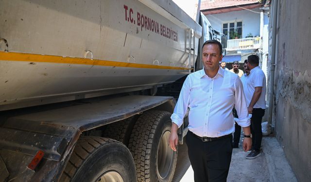 Başkan Eşki Çamdibi'nde sözünü tutuyor