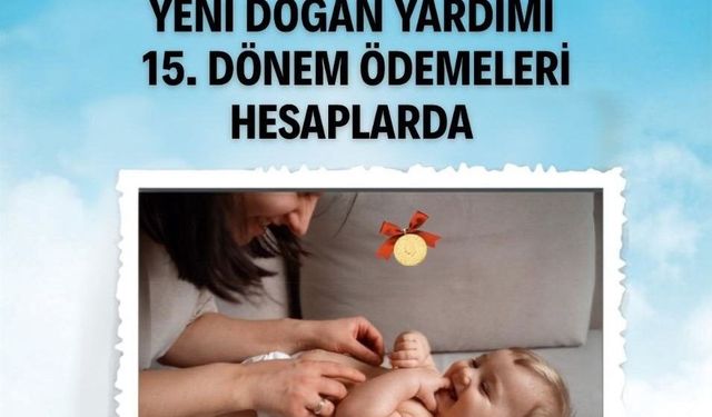 Denizli Büyükşehir’den yeni doğan desteği