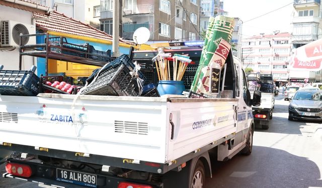 Osmangazi'de Kaldırım İşgallerine Sıkı Denetim