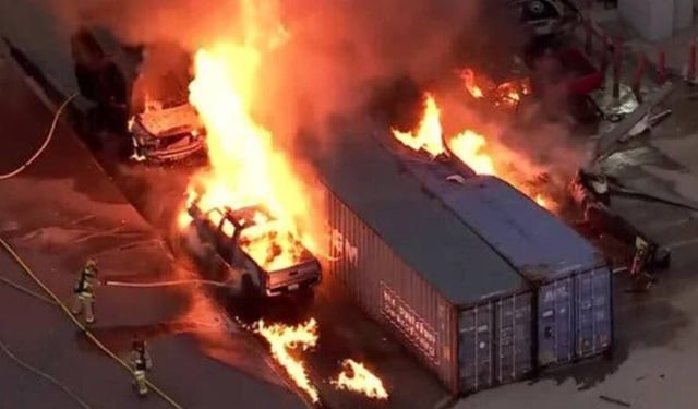Los Angeles’ta helikopter kazası
