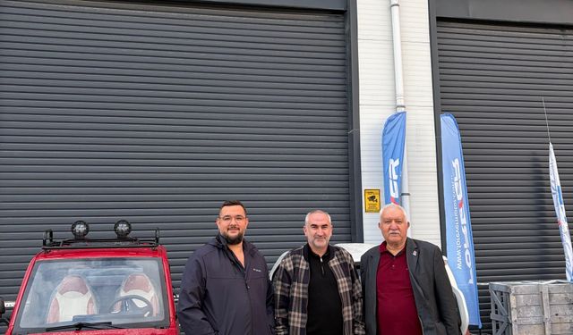 Baskan Beşer elektrikli araç tesisini gezdi