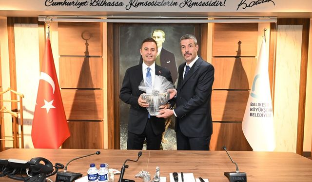 Akın, BESOB heyetini ağırladı