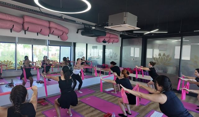 Bodrum Belediyesinin pilates dersleri devam ediyor