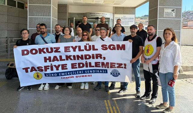 Dokuz Eylül SGM gece yarısı boşaltıldı: BES’ten tepki