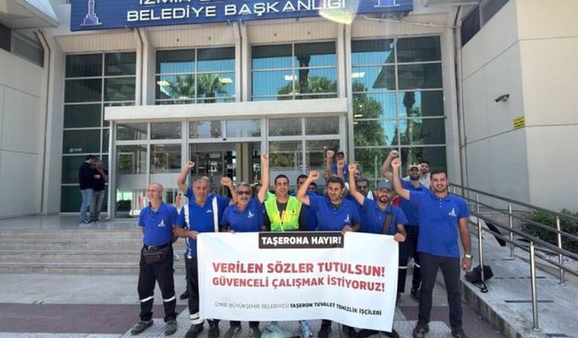 ‘İhale şartnamesinde bir satır değiliz’