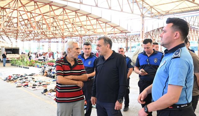 İkinci el eşya pazarı yeni yerinde