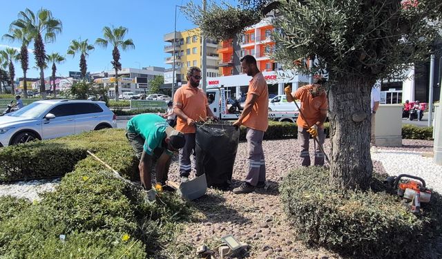 Kentin yeşil dokusuna Kuşadası’ndan profesyonel dokunuş