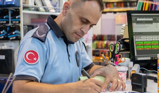 Kuşadası Belediyesi'nden kırtasiyelere sıkı denetim