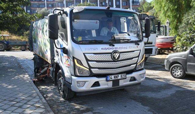 Temiz bir Kuşadası için mesai devam ediyor