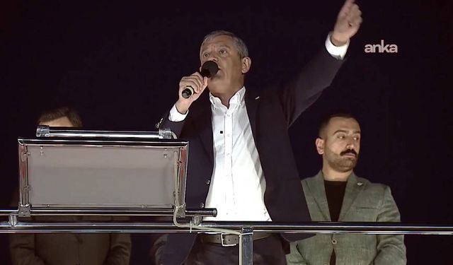 YENİ Parti Üsküdar'da meydandaydı: Özel'den sert sözler