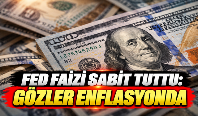 FED faizi sabit tuttu : Gözler enflasyonda