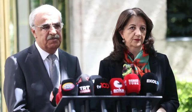 DEM Parti heyetinden Cevdet Yılmaz’a sürpriz ziyaret