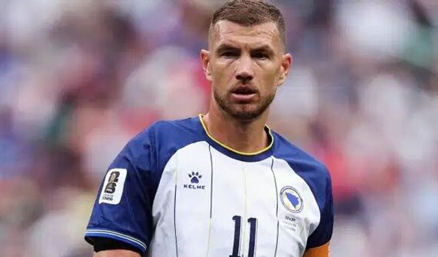 Edin Dzeko Bosna Hersek'e veda ediyor