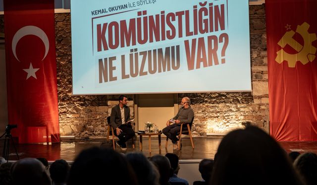 Gazeteci Terkoğlu ile TKP’li Okuyan, İzmirlilerle buluştu