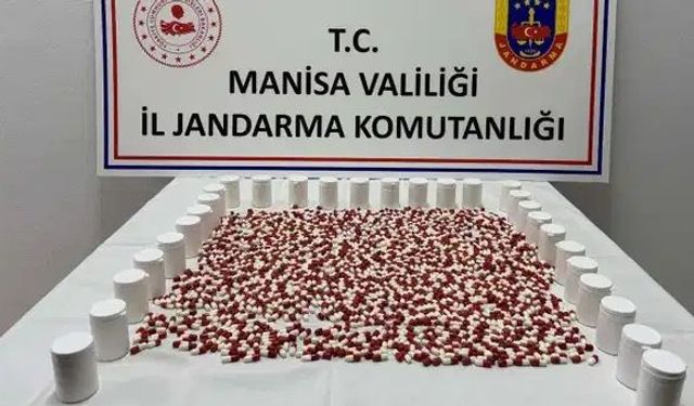 Manisa'da iki operasyonda 86 bin hap ele geçirildi