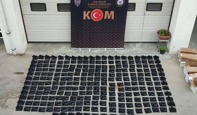 Uşak’ta silah kaçakçılarına operasyon; 2 gözaltı