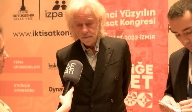 Dünyaca ünlü müzisyen, aktivist Bob Geldof Ege Saati'nde