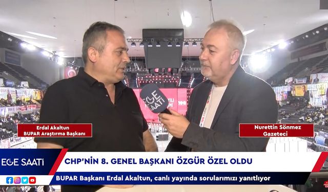 CHP Kurultay Özel Canlı Yayın / BUPAR Başkanı Erdal Akaltun