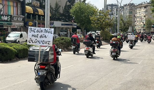 Moto kuryelerin yürek burkan vasiyeti… Bir gün ölürsem...