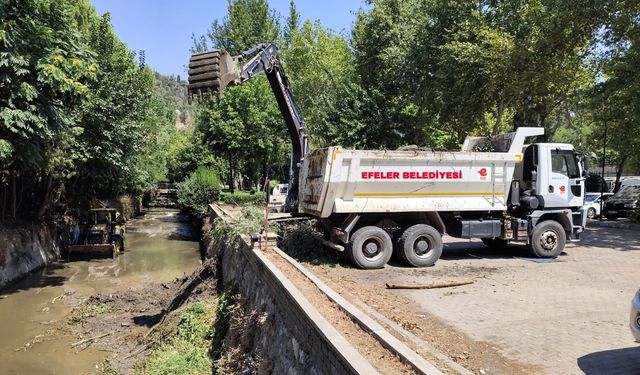 Efeler Tabakhane Deresi'nde kapsamlı çalışma