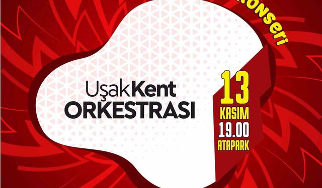 Uşak'ta halk konserleri coşkusu devam ediyor