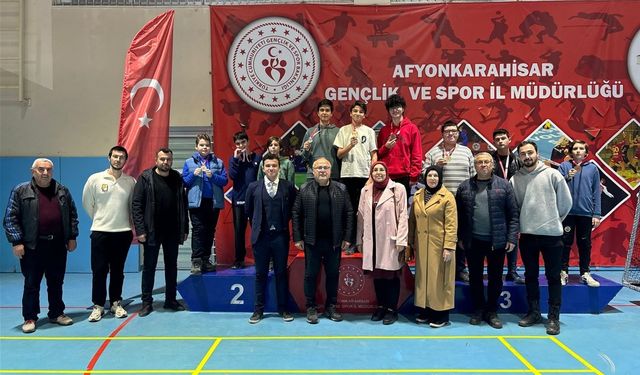 Afyonkarahisar'da Yıldızlar Satranç İl Birinciliği sona erdi