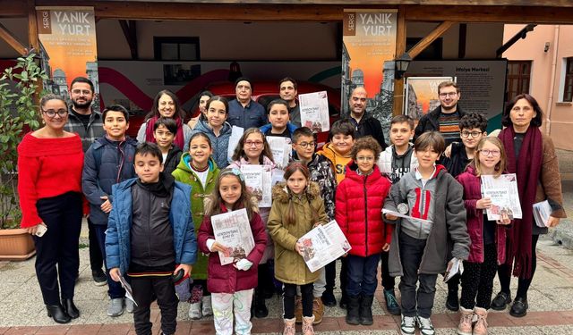 İzmir ’in tarihini sergiler, atölyeler ve öykülerle öğreniyorlar