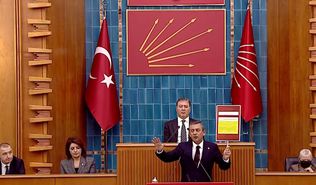 CHP lideri Özgür Özel partisinin grup toplantısında konuştu!