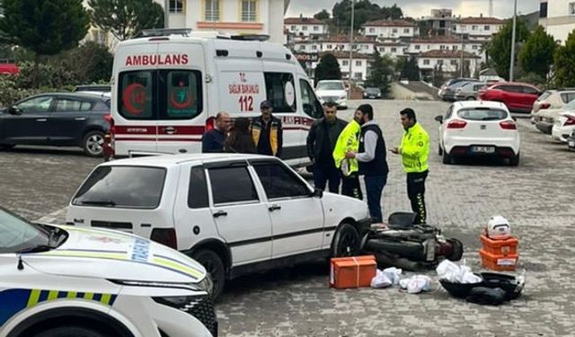 Aydın Söke’de trafik kazası: 1 yaralı