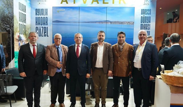 Ayvalık en büyük turizm fuarlarından biri olan EMIT 2025'e katıldı