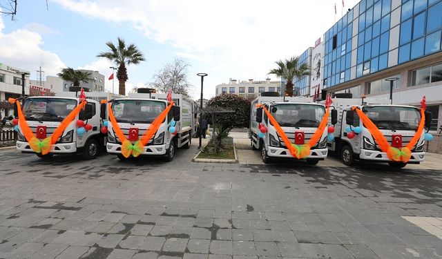 Menderes Belediyesi araç Filosunu güçlendiriyor