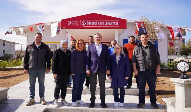 Ayvalık Belediyesi İkinci “Öğrenci Lokantası” açıyor