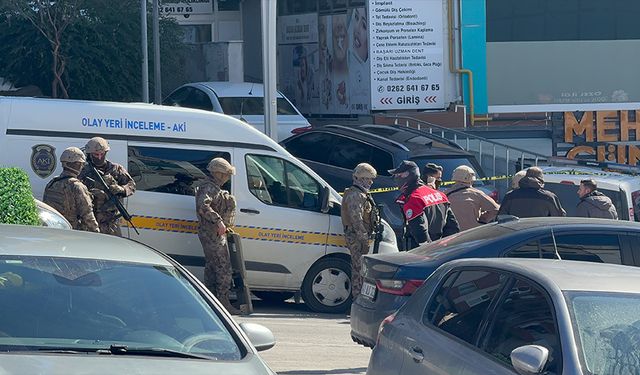 Kocaeli'nin Gebze ilçesinde rehine krizi