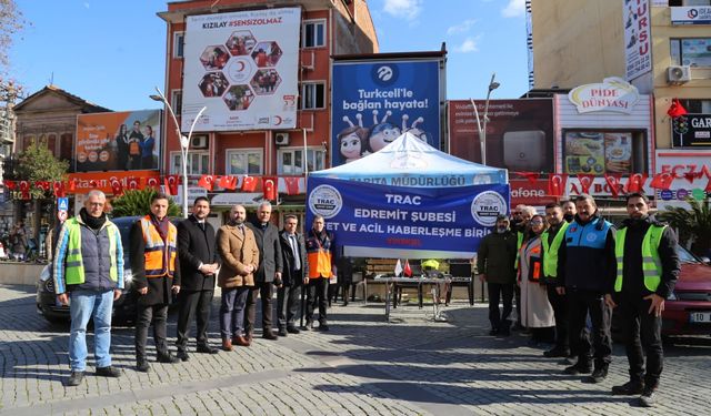 Edremit 6 Şubat depremlerini unutmadı