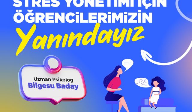 Efes Selçuk Belediyesi sınav kaygısı yaşayan öğrencilerin yanında