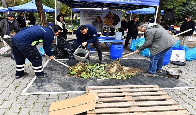 İzmir Belediyesi kompost eğitimi verdi