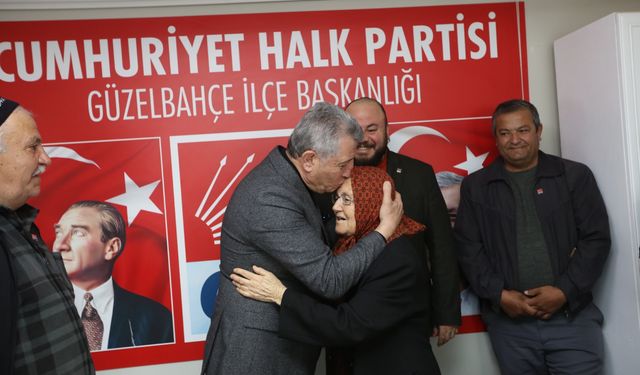 CHP Güzelbahçe’ye Üye Akını