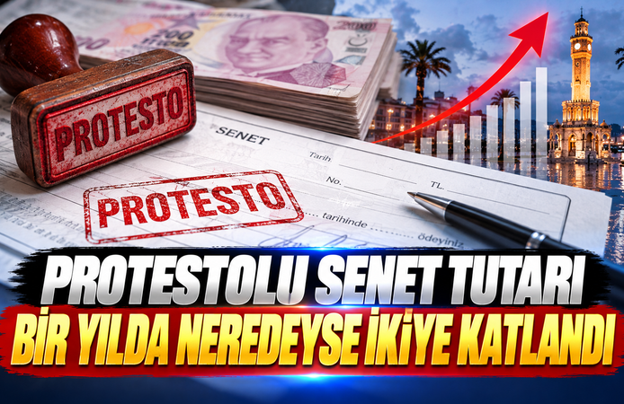 Protestolu senet tutarı bir yılda neredeyse ikiye katlandı