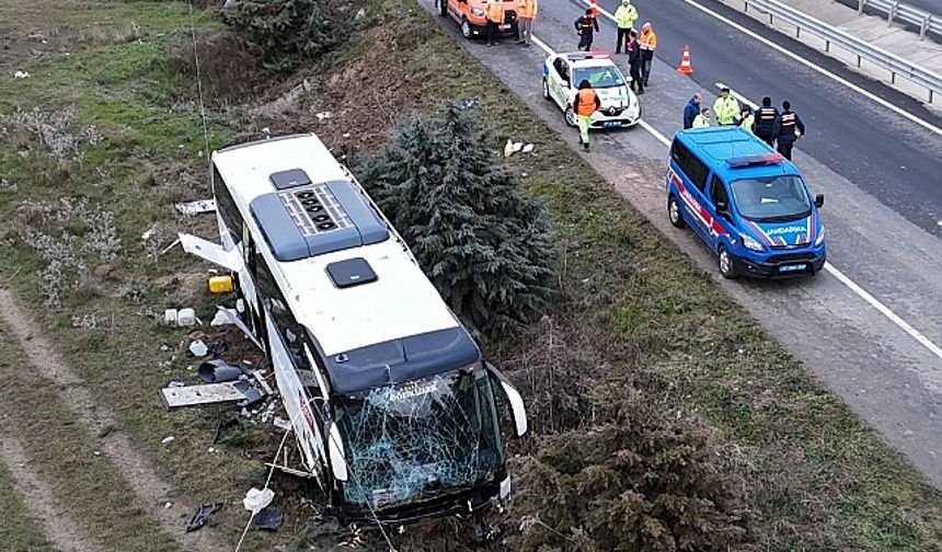 Çanakkale Gelibolu'daki kazada yaralı sayısı 37'ye çıktı