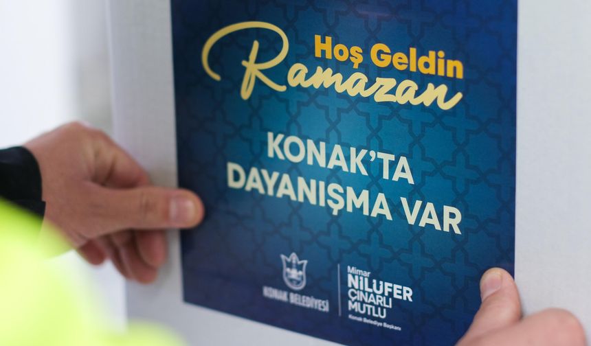 Konak’ta dayanışma kolileri vatandaşlarla buluşuyor