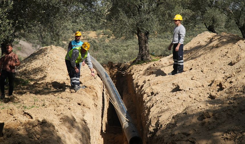 Balıkesir Büyükşehir Belediyesi Gömeç'in içme suyu sorununu çözdü