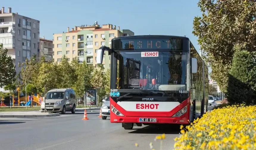 17 Mayıs Cumartesi İzmir ESHOT otobüs saatleri ve güzergahları