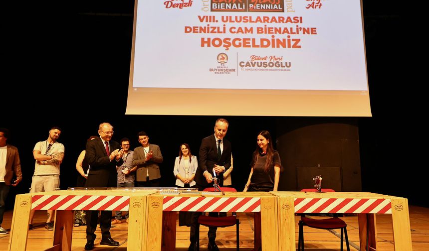 8. Uluslararası Denizli Cam Bienali başladı
