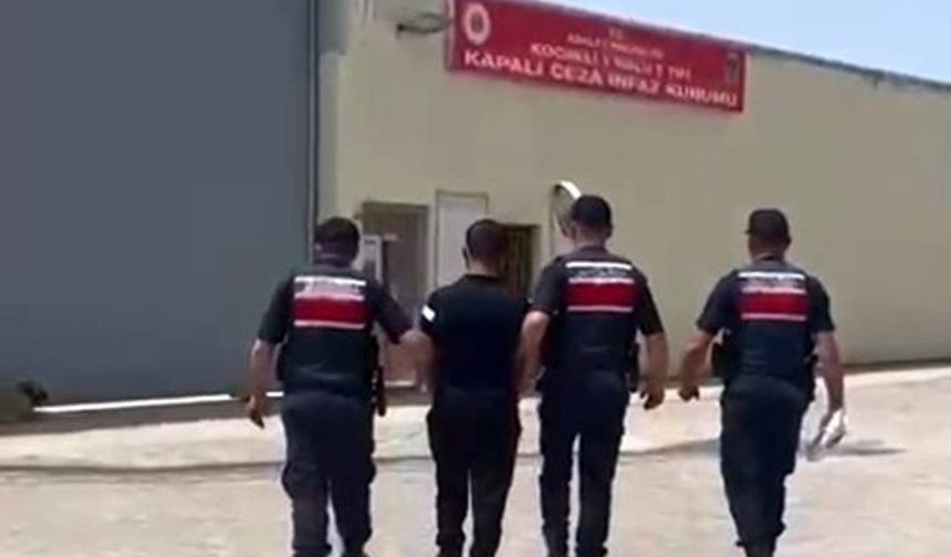 12 yıl cezalı firari kovalamaca sonucu ormanda yakalandı